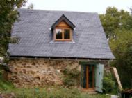 new slate roof using recylced plastic alternative